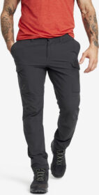 RevolutionRace Ulkoiluhousut, Vaellushousut & Retkeilyhousut – Harmaa – Adventure Cargo Stretch Pants Miehet Anthracite, Koko:2XL