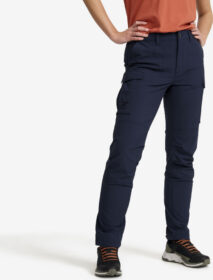 RevolutionRace Ulkoiluhousut, Vaellushousut & Retkeilyhousut – Sininen – Adventure Cargo Stretch Pants Naiset Navy, Koko:S
