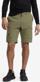 RevolutionRace > Shortsit – Vihreä – Adventure Cargo Stretch Shorts Miehet Kalamata, Koko:S