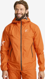 RevolutionRace > Sade- Ja Kuoritakit – Oranssi – Arcade 3L Lightweight Jacket Miehet Hawaiian Sunset, Koko:L