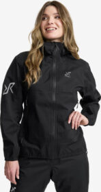 RevolutionRace > Takit > Sade- Ja Kuoritakit – Musta – Arcade 3L Lightweight Jacket Naiset Black, Koko:XL