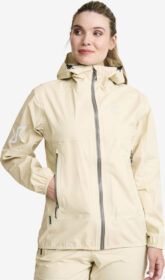 RevolutionRace > Takit > Sade- Ja Kuoritakit – Beige – Arcade 3L Lightweight Jacket Naiset Peyote, Koko:XL