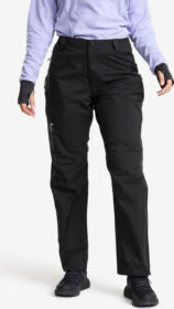 RevolutionRace > Housut > Sade- Ja Kuorihousut – Musta – Arcade 3L Lightweight Pants Naiset Black, Koko:2XL