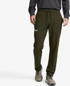 RevolutionRace Ulkoiluhousut, Vaellushousut & Retkeilyhousut – Vihreä – Athletic Lightweight Pants Miehet Rosin, Koko:S