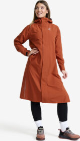 RevolutionRace > Takit > Sade- Ja Kuoritakit – Oranssi – Cloud 3L Long Shell Parka Naiset Rusty Orange, Koko:XS
