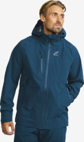 RevolutionRace > Sade- Ja Kuoritakit – Sininen – Cloud 3L Shell Jacket Miehet Blue Opal, Koko:S