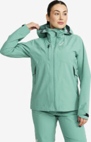 RevolutionRace > Takit > Sade- Ja Kuoritakit – Turkoosi – Cloud 3L Shell Jacket Naiset Bristol Blue, Koko:XS