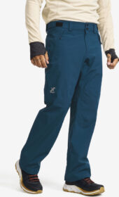 RevolutionRace > Sade- Ja Kuorihousut – Sininen – Cloud 3L Shell Pants Miehet Blue Opal, Koko:L