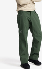 RevolutionRace > Sade- Ja Kuorihousut – Vihreä – Cloud 3L Shell Pants Miehet Garden Topiary, Koko:S