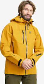 RevolutionRace Cyclone 3L Shell Jacket Miehet Golden Yellow, Koko:2XL – Ulkoilutakki, Kuoritakki & Tuulitakki