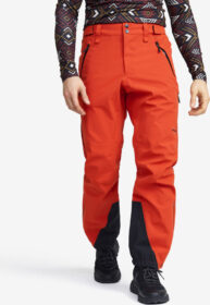 RevolutionRace > Sade- Ja Kuorihousut – Oranssi – Cyclone 3L Shell Pants Miehet Pureed Pumpkin, Koko:M