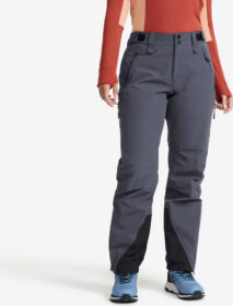 RevolutionRace > Housut > Sade- Ja Kuorihousut – Sininen – Cyclone 3L Shell Pants Naiset India Ink, Koko:3XL