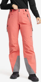 RevolutionRace > Housut > Sade- Ja Kuorihousut – Pinkki – Cyclone 3L Shell Pants Naiset Porcelain Rose, Koko:XS