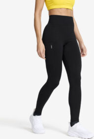 RevolutionRace Trikoot – Musta – Descent Seamless Tights Naiset Black Edition, Koko:S-M