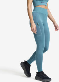 RevolutionRace Trikoot – Sininen – Descent Seamless Tights Naiset Blue Ashes, Koko:S-M