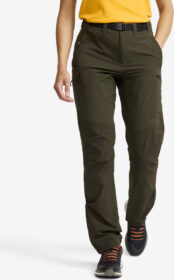 RevolutionRace Ulkoiluhousut, Vaellushousut & Retkeilyhousut – Vihreä – Elevate Pro Hiking Pants Naiset Rosin, Koko:XL