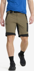 RevolutionRace > Shortsit – Vihreä – Elevate Pro Hiking Shorts Miehet Light MossGray/Black, Koko:3XL