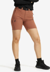 RevolutionRace > Housut > Shortsit – Pinkki – Elevate Pro Hiking Shorts Naiset Pink Mahogany, Koko:M