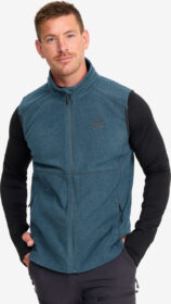 RevolutionRace > Liivit – Sininen – Essential Fleece Vest Miehet Moonlit Ocean, Koko:XL