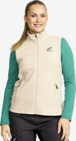 RevolutionRace Liivit – Beige – Essential Fleece Vest Naiset Peyote, Koko:M