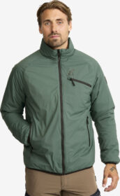 RevolutionRace Ulkoilutakki, Kuoritakki & Tuulitakki – Vihreä – Flatter Insulated Jacket Miehet Garden Topiary, Koko:M