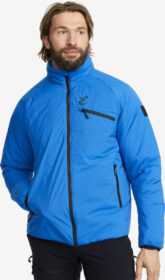 RevolutionRace Ulkoilutakki, Kuoritakki & Tuulitakki – Sininen – Flatter Insulated Jacket Miehet Imperial Blue, Koko:L