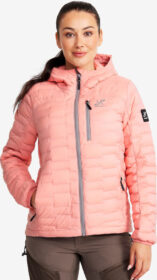 RevolutionRace Ulkoilutakki, Kuoritakki & Tuulitakki – Pinkki – Flex Stretch Down Jacket Naiset Blush, Koko:M