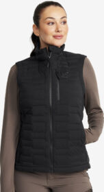 RevolutionRace Liivit – Musta – Flex Stretch Down Vest Naiset Black, Koko:M