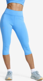 RevolutionRace Trikoot – Sininen – Flow High-waisted Capri Leggings Naiset Azure Blue, Koko:S
