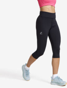 RevolutionRace Trikoot – Musta – Flow High-waisted Capri Leggings Naiset Black, Koko:XS