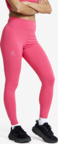 RevolutionRace Trikoot – Pinkki – Flow High-waisted Leggings Naiset Fandango Pink, Koko:XS