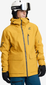 RevolutionRace Ulkoilutakki, Kuoritakki & Tuulitakki – Keltainen – Halo 2L Insulated Ski Jacket Miehet Harvest Gold, Koko:3XL