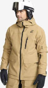 RevolutionRace Ulkoilutakki, Kuoritakki & Tuulitakki – Beige – Halo 2L Insulated Ski Jacket Miehet Kelp Beige, Koko:3XL