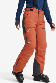 RevolutionRace > Housut > Lasketteluhousut – Oranssi – Halo 2l Insulated Ski Pants Naiset Bruschetta, Koko:S