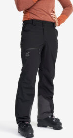 RevolutionRace Halo 2L Insulated Snow Pants Miehet Black, Koko:L – > Talvihousut