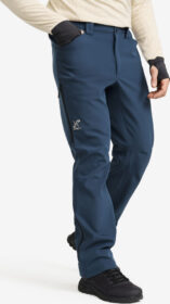 RevolutionRace > Softshell-housut – Sininen – Hiball Essential Softshell Pants Miehet Moonlit Ocean, Koko:XS