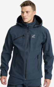 RevolutionRace > Softshell-takit – Sininen – Hiball Softshell Jacket Miehet Moonlit Ocean, Koko:M