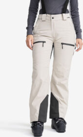 RevolutionRace > Housut > Lasketteluhousut – Beige – AccXel Insulated 2L Ski Pants Naiset Peyote, Koko:L