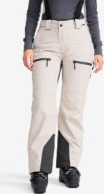 RevolutionRace > Housut > Lasketteluhousut – Beige – AccXel Insulated 2L Ski Pants Naiset Peyote, Koko:XL