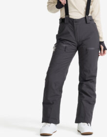 RevolutionRace > Housut > Lasketteluhousut – Harmaa – AccXel Insulated 2L Ski Pants Naiset Anthracite, Koko:S