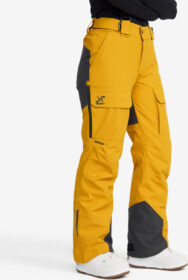 RevolutionRace > Housut > Lasketteluhousut – Keltainen – AccXel Insulated 2L Ski Pants Naiset Golden Yellow, Koko:S