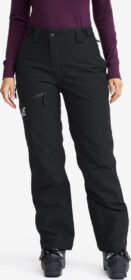 RevolutionRace > Housut > Lasketteluhousut – Musta – AccXel Insulated 2L Snow Pants Naiset Black, Koko:L