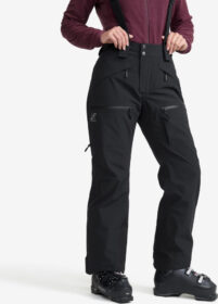 RevolutionRace > Housut > Lasketteluhousut – Musta – Atlas 3L Ski Pants Naiset Black, Koko:S