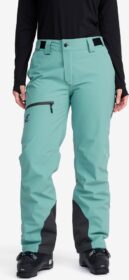 RevolutionRace > Housut > Lasketteluhousut – Turkoosi – AccXel Insulated 2L Snow Pants Naiset Arctic, Koko:M