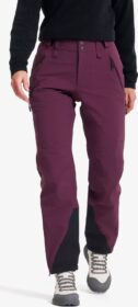 RevolutionRace Housut > Sade- Ja Kuorihousut – Liila – Cyclone 3L Shell Pants Naiset Winetasting, Koko:XS
