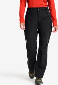 RevolutionRace Housut > Sade- Ja Kuorihousut – Musta – Cloud 3L Shell Pants Naiset Black, Koko:S