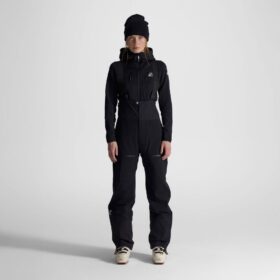 RevolutionRace > Housut > Sade- Ja Kuorihousut – Musta – Ultra 3L Shell Bib Naiset Black, Koko:XL