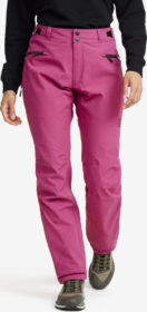 RevolutionRace > Housut > Sade- Ja Kuorihousut – Pinkki – Silence Proshell 3L Pants Naiset Baton Rouge, Koko:M