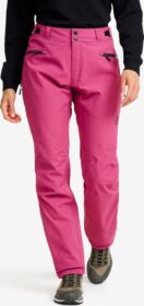RevolutionRace > Housut > Sade- Ja Kuorihousut – Pinkki – Silence Proshell 3L Pants Naiset Baton Rouge, Koko:M
