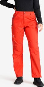 RevolutionRace Housut > Sade- Ja Kuorihousut – Punainen – Arcade 3L Lightweight Pants Naiset Cherry Tomato, Koko:3XL